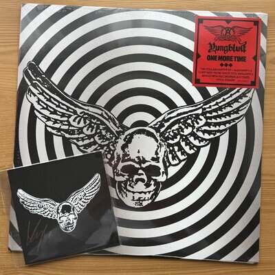 Aerosmith / Yungblud One More Time Signed Ltd Silver 12” Vinyl EP. 2025. Capitol