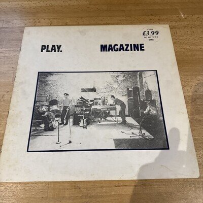Magazine - Play -12" Vinyl LP Virgin Records V2184 UK First Edition 1980 VG+