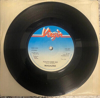 Magazine – Touch And Go - 7” - 1978 - A1/B1 - VIRGIN - VS 207 - --/EX-