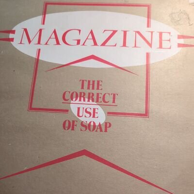 MAGAZINE - THE CORRECT USE OF SOAP 1980 UK