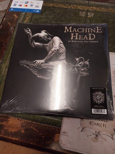 Machine Head Of Kingdom And Crown Sealed Ltd Edition Smog Vinyl 2022 RARE
