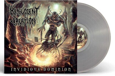 Malevolent Creation Invidious Dominion (Vinyl) 12" Album (Clear vinyl)