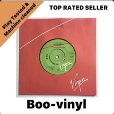 XTC ~ Are You Receiving Me 1978 UK Virgin VS 231 Punk New Wave VG+ / M