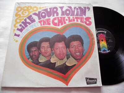 THE CHI-LITES ~ I LIKE YOUR LOVIN'... ** 1970 US BRUNSWICK LP in SHRINK.