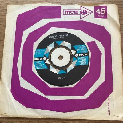 THE CHI-LITES - WHAT DO I WISH FOR - 1971 MCA