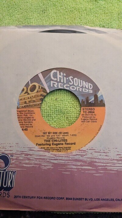 MODERN SOUL THE CHI-LITES TRY MY SIDE (OF LOVE )