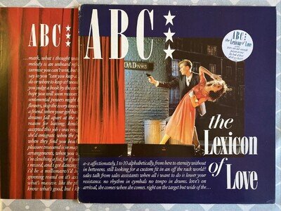 ABC - LEXICON of LOVE - 1ST PRESS VINYL LP - A5 / B5 - EX Vinyl