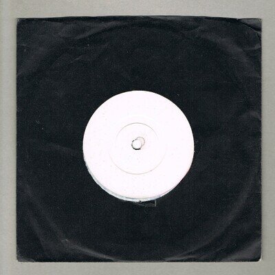 The Cars Drive UK 7" Test/Miss Pressing White Label Promo Demo + Matrix Errors