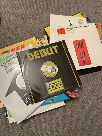 Job Lot 2 of 48 Vinyl 12” Promos, Dance, Funk, House etc DJ advance, White Label