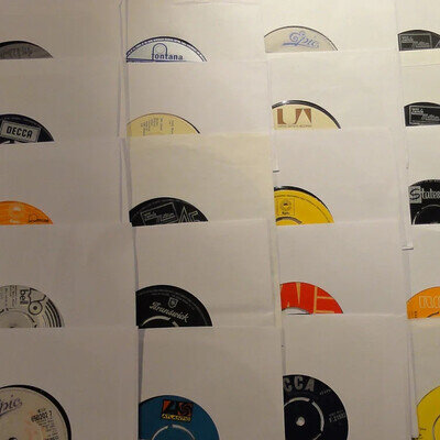 Job lot - 20 x 7" inch records.. Vinyl 45s. Singles. Choose 60s, 70s or 80s.