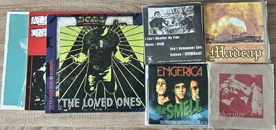 Mixed Vinyl Records Job Lot Bundle Punk Rock