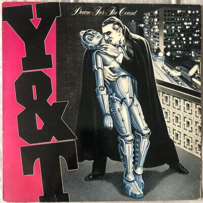 Y&T – Down For The Count Vinyl LP Record - Hard Heavy Rock Metal