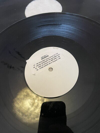 RARE HARD TRANCE EDM COCOOMA THE YELLO BASE 12” VINYL M ZONE