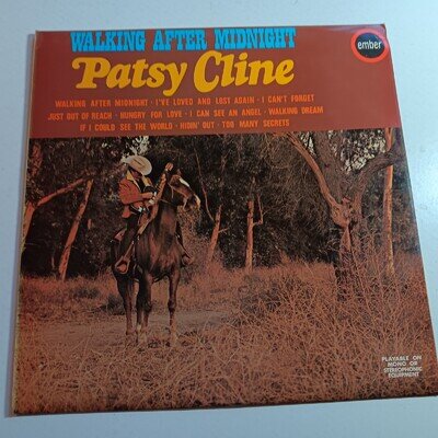 Patsy Cline / Walking After Midnight COMPILATION VINYL LP COUNTRY EX / FAST POST