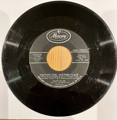 Patti Page With Vic Schoen & His Orchestra – Another Time, Another Place