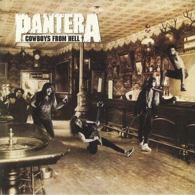 PANTERA - Cowboys From Hell - Vinyl (white marbled vinyl LP)