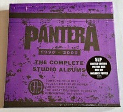 Pantera 1990-2000 The Complete Studio Albums 5LP Picture Disc Box Set Vinyl