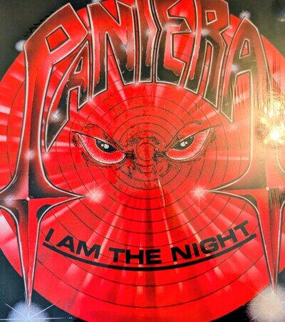 Pantera 'I Am the Night' Rare Black And Red Vinyl Mint Unplayed