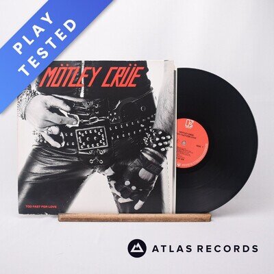Mötley Crüe Too Fast For Love A2 B2 Reissue LP Album Vinyl Record - EX/EX