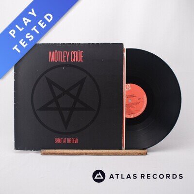 Mötley Crüe Shout At The Devil Gatefold LP Album Vinyl Record - VG+/VG+