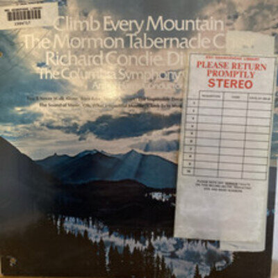 Mormon Tabernacle Choir , Richard P. Condie , Columbia Symphony Orchestra , Arth