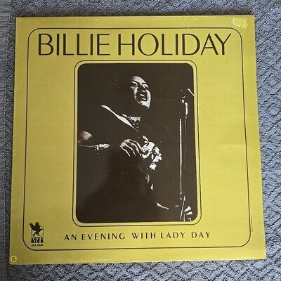 Billie Holiday An Evening with Lady Day Vinyl Record 12 Inch LP Album