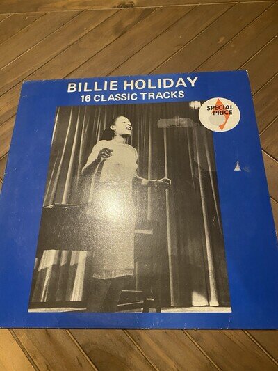 Billie Holiday, "16 Classic Tracks" - Vinyl LP 1982 MCA Compilation EX/VG