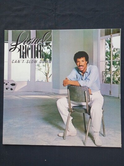 Lionel Richie - Can't Slow Down : Vinyl LP gatefold sleeve All Night Long, Hello