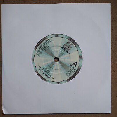 LIONEL RICHIE - HELLO 7" VINYL SINGLE