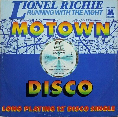 Lionel Richie - Running With The Night (12") (Very Good (VG)) - 3930393271