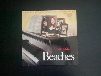 Bette Midler - Beaches (Original Soundtrack Recording) (LP) (EX/VG-)