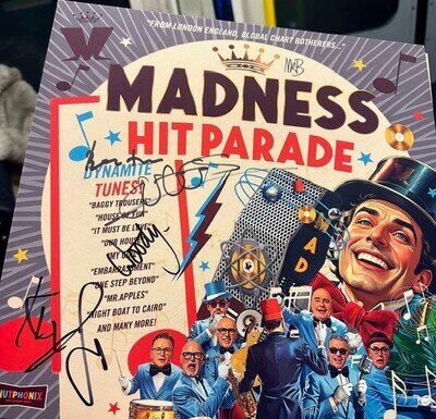 Madness Hit Parade Black Vinyl Signed In Person Multi Signed See Signing Proof