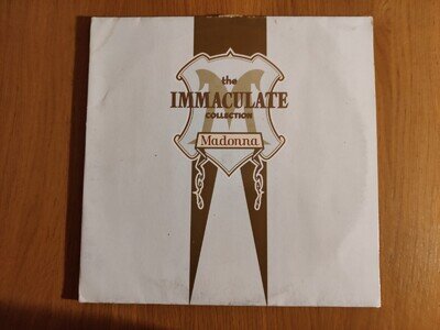 Madonna the Immaculate Collection Vinyl 1990 Double Gatefold Vinyl