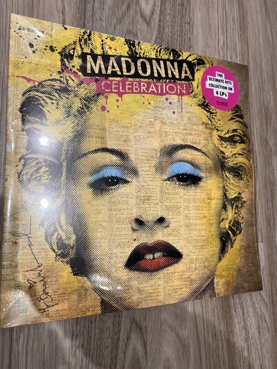 Madonna : Celebration VINYL 12" Album Box Set 4 LP READY TO SHIP 🚚📦✅