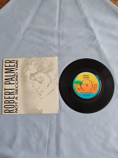 ROBERT PALMER "NOT A SECOND TIME" 1980 7" VINYL SINGLE IN A PICTURE SLEEVE