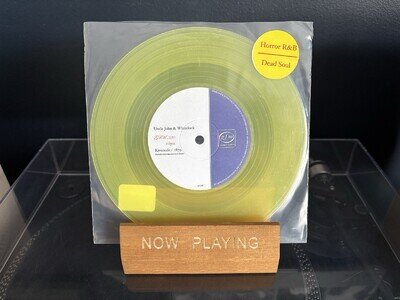 Uncle John & Whitelock Riverside 7” Yellow Vinyl Record Single Mint