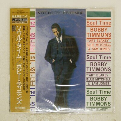 BOBBY TIMMONS SOUL TIME! RIVERSIDE RLP9334 Japan OBI VINYL LP