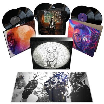 Kid Cudi Man On the Moon: Trilogy (Vinyl) 12" Album Box Set