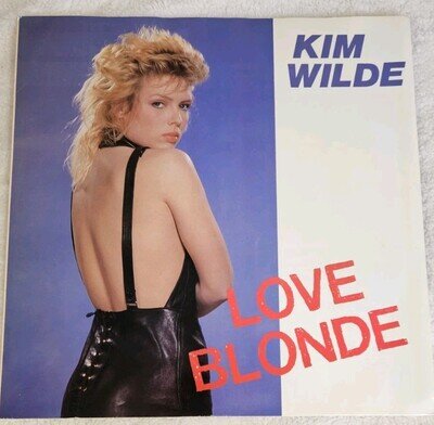 Kim Wilde - Love Blonde - MINT 1983 maxi singlel 12" MINT UNPLAYED with poster