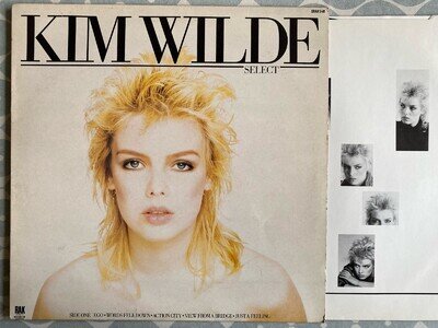 KIM WILDE - SELECT - 1st PRESS VINYL LP - A1 / B1