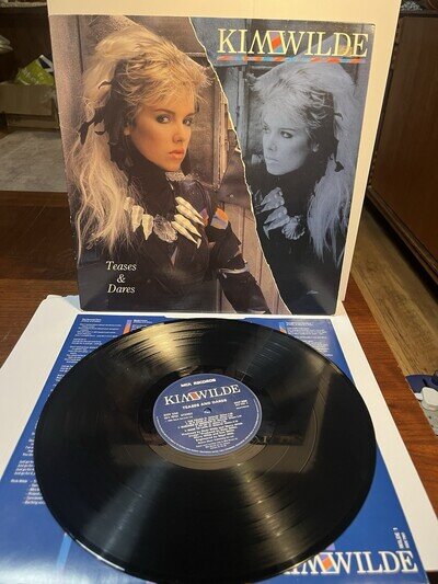 Kim Wilde Teases And Dares Vinyl Lp UK First Press 1984 EX
