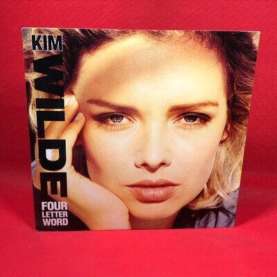 KIM WILDE Four Letter Word 1988 UK 12" Vinyl single original MCA record