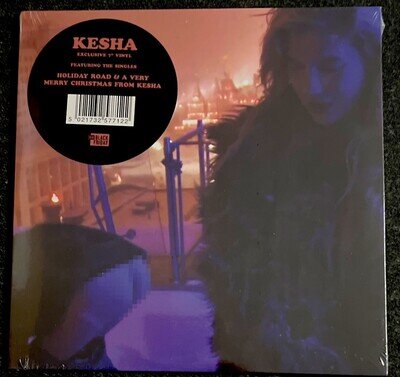 KESHA HOLIDAY ROAD/A VERY MERRY CRISTMAS FROM KESHA RSD LTD/ED B/F MINT SEALED