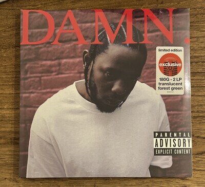 Kendrick Lamar 'DAMN' Translucent💚 Forest Green 💚 Vinyl Mint In Hand
