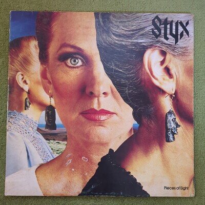 Styx Pieces Of Eight 1978 UK Gatefold Vinyl Original Printed Inner