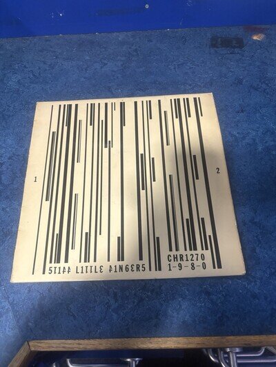 Stiff Little Fingers Nobody's Heroes 1980 UK Chrysalis Vinyl Record CHR 1270