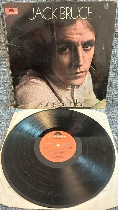 Jack Bruce - Songs For A Tailor 1969 UK LP VG+/VG+