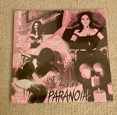 Maggie Lindemann Paranoia Live in Los Angeles LP NEW Sealed Rare Pink Vinyl
