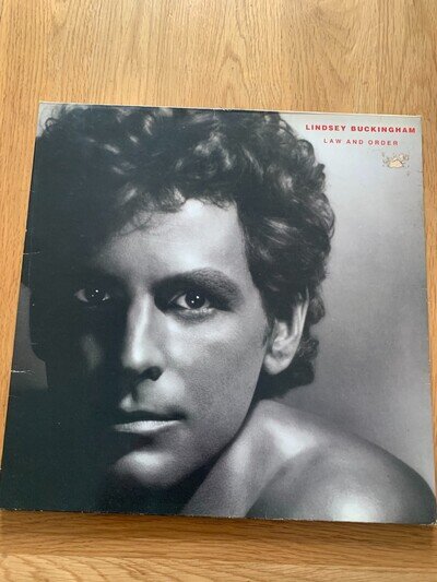 LINDSEY BUCKINGHAM (FLEETWOOD MAC) LAW AND ORDER VINYL ALBUM RECORD LP 1981 NM