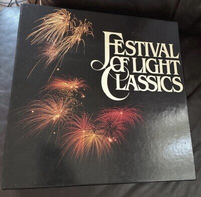 Festival Of Light Classics 8 Vinyl Record Album Pack Boxset